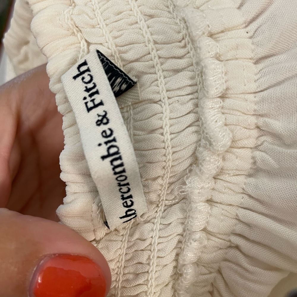 Abercrombie & Fitch off white size medium dress - Picture 5 of 5